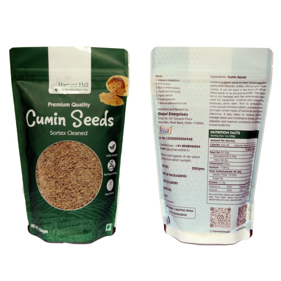 100g Sortex Clean Cumin Seeds - Image 2