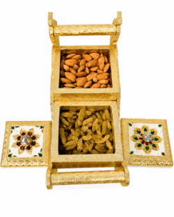 2PC MINAKARI PEACOCK GIFT SET